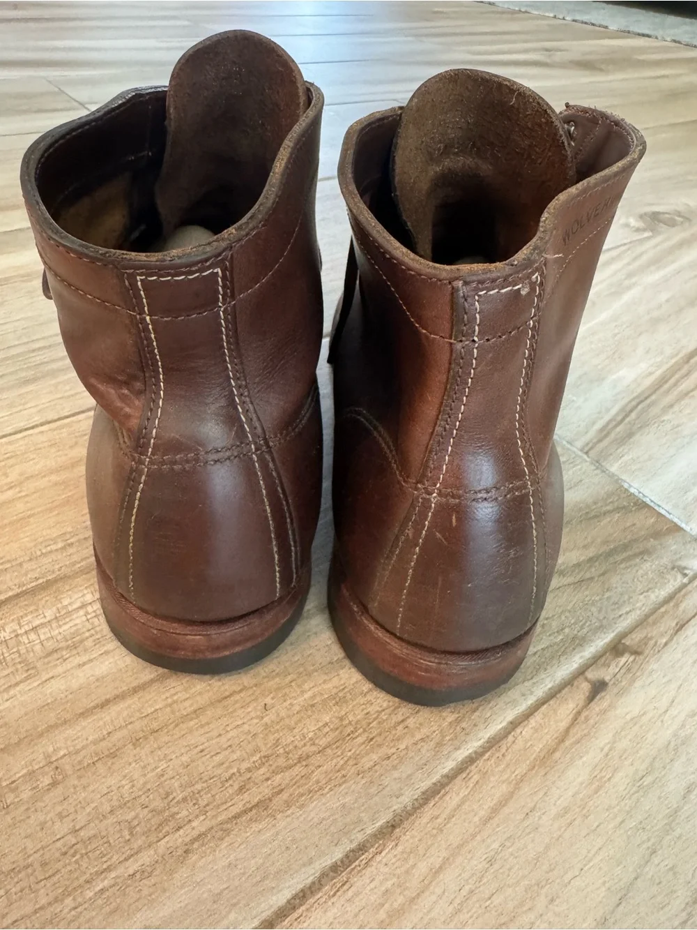 Wolverine 1000 Mile Horween Shell Leather Boots Size 10 D
